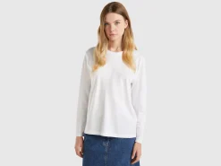 Long sleeve light cotton t-shirt