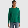Long sleeve light cotton t-shirt