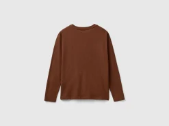 Long sleeve light cotton t-shirt