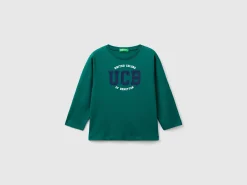 Long sleeve organic cotton t-shirt