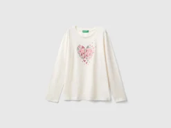 Long sleeve organic cotton t-shirt