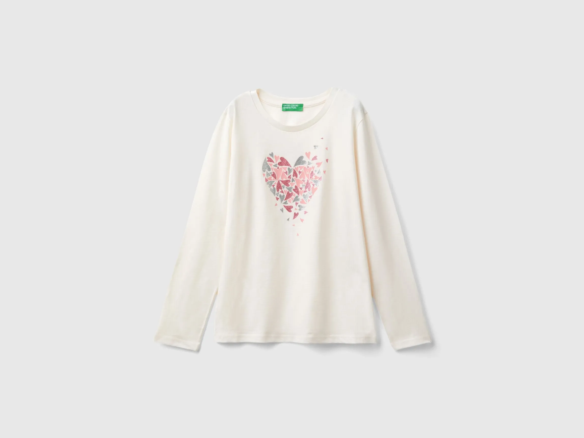 Long sleeve organic cotton t-shirt
