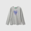 Long sleeve organic cotton t-shirt
