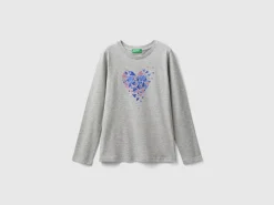 Long sleeve organic cotton t-shirt