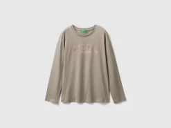 Long sleeve organic cotton t-shirt