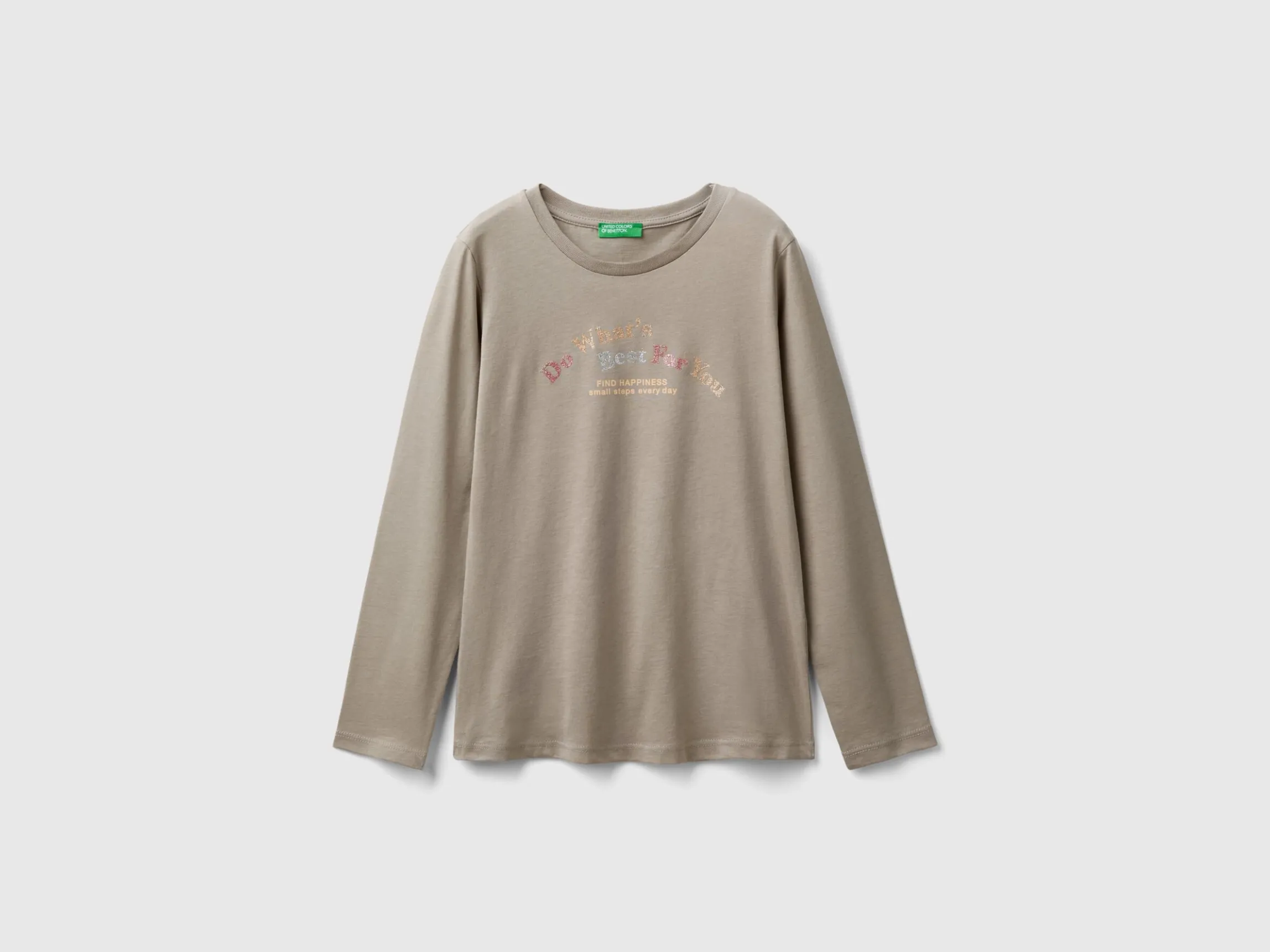 Long sleeve organic cotton t-shirt