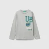 Long sleeve organic cotton t-shirt