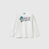 Long sleeve organic cotton t-shirt