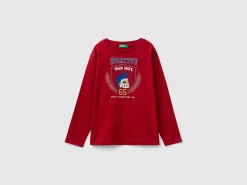 Long sleeve organic cotton t-shirt