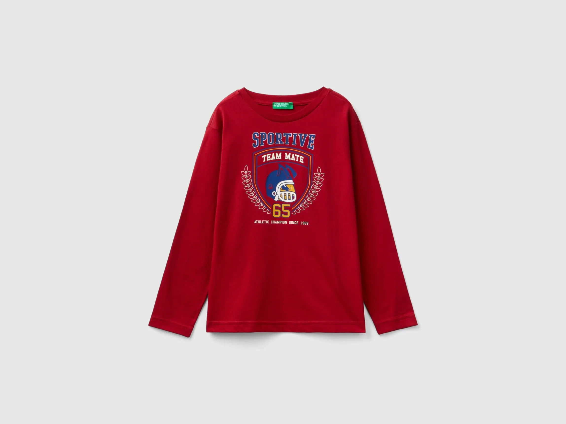 Long sleeve organic cotton t-shirt