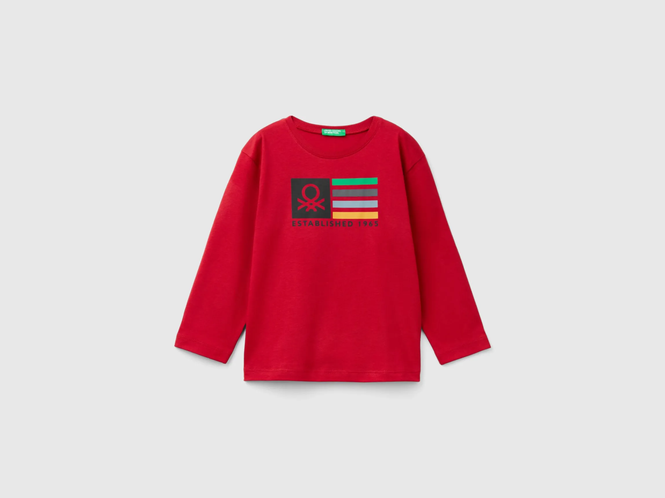 Long sleeve organic cotton t-shirt