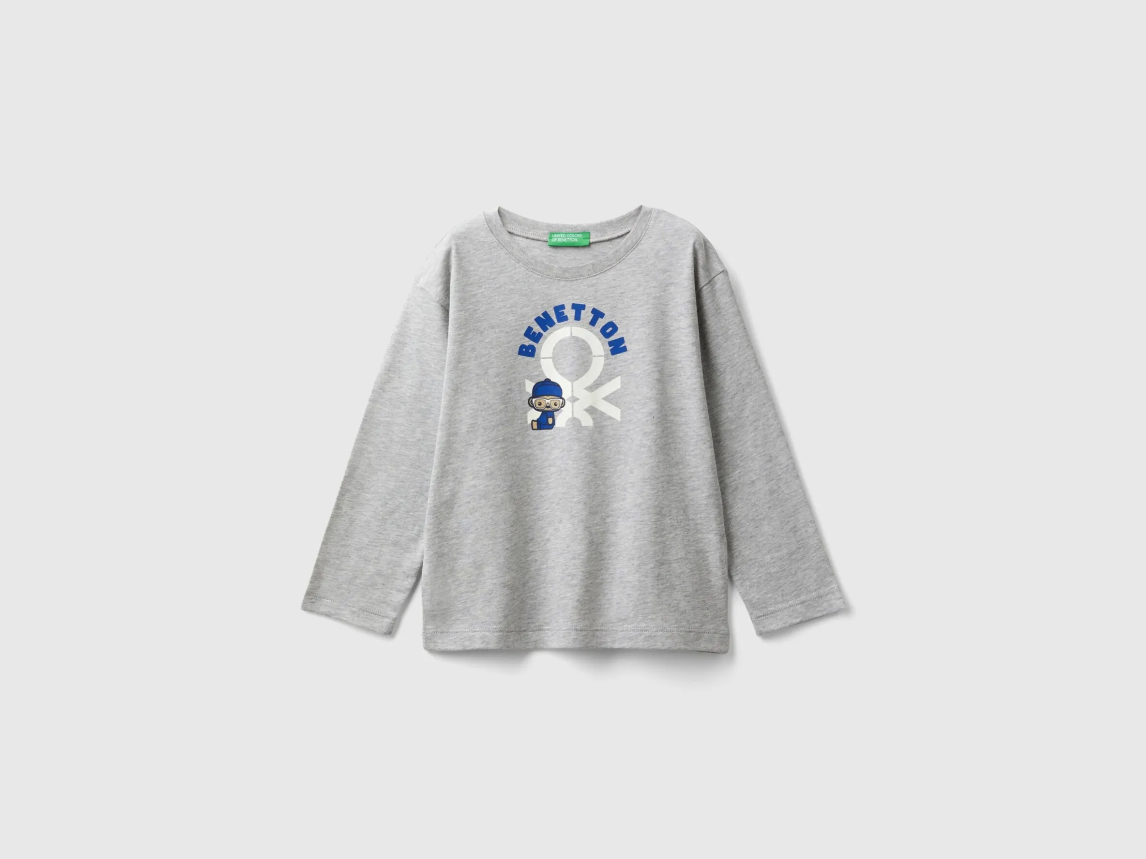 Long sleeve organic cotton t-shirt