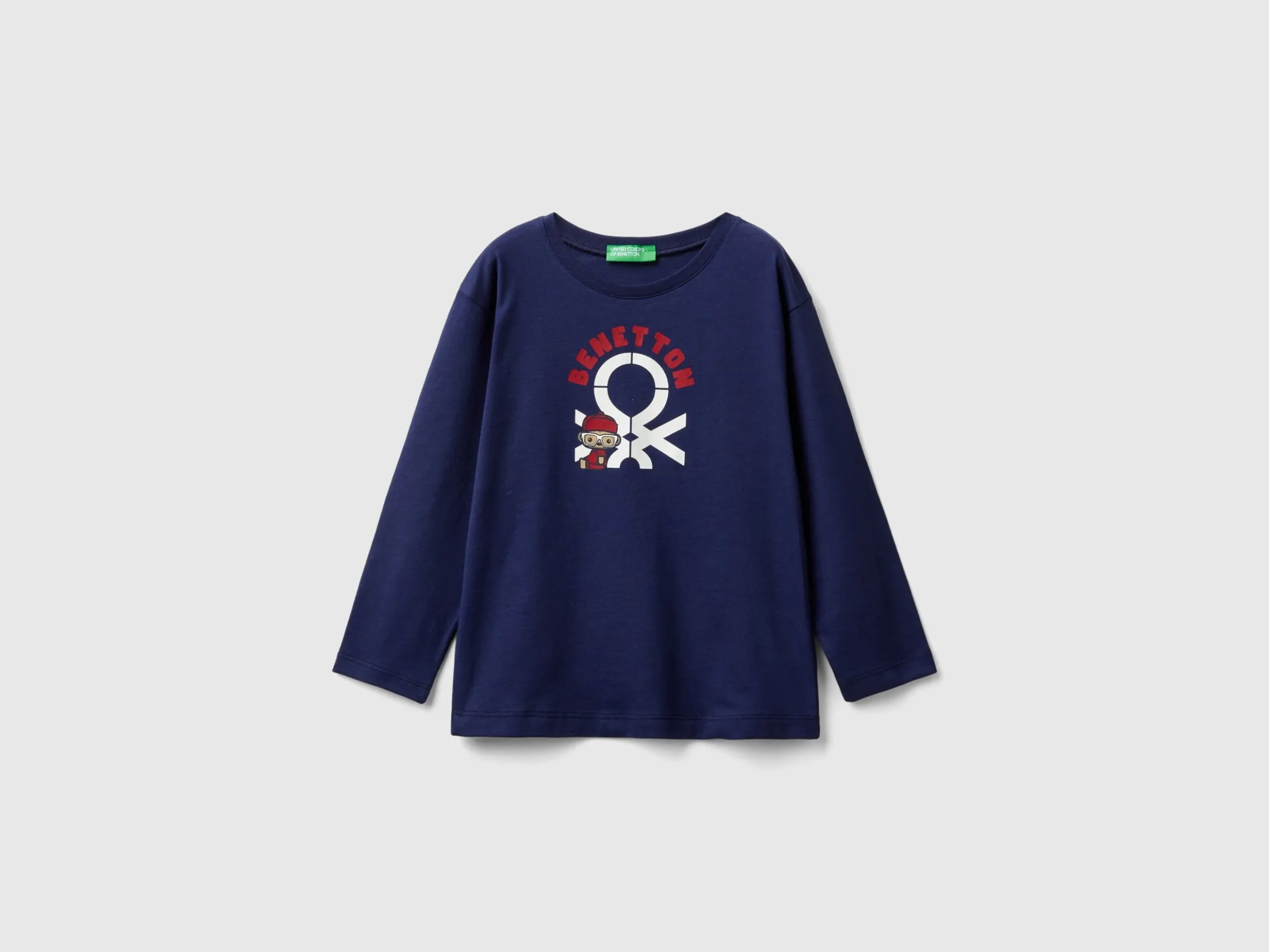 Long sleeve organic cotton t-shirt