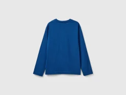 Long sleeve organic cotton t-shirt