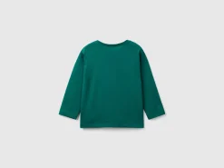 Long sleeve organic cotton t-shirt