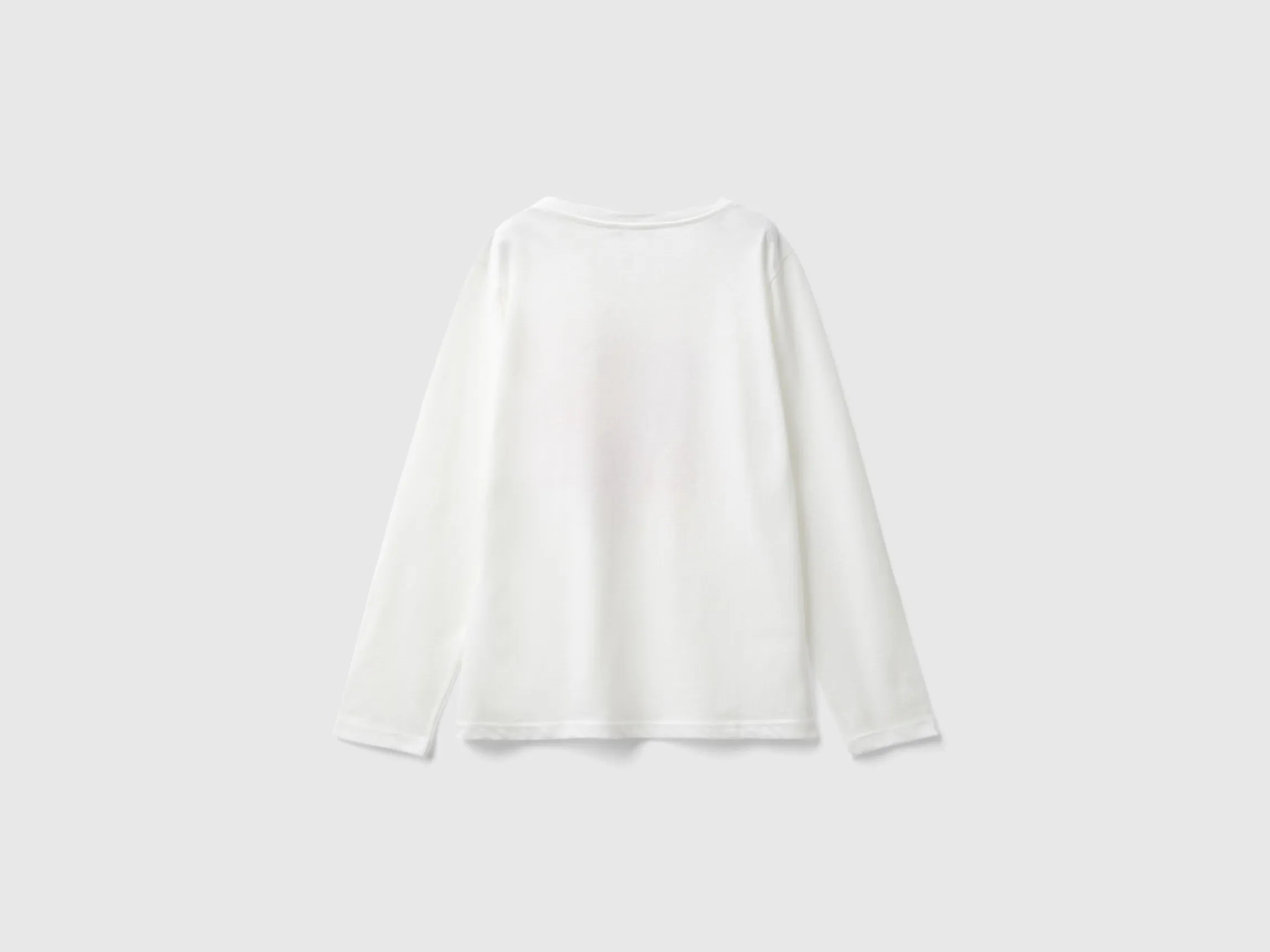 Long sleeve organic cotton t-shirt