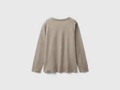 Long sleeve organic cotton t-shirt