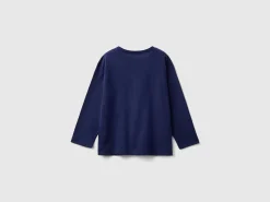 Long sleeve organic cotton t-shirt