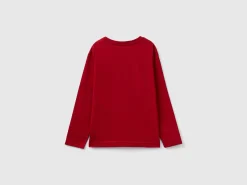 Long sleeve organic cotton t-shirt