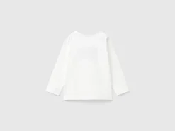 Long sleeve organic cotton t-shirt