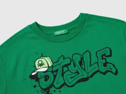 Long sleeve organic cotton t-shirt