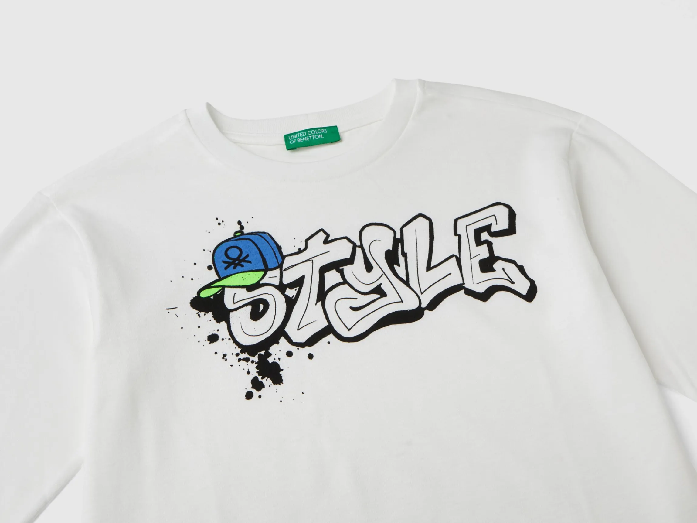 Long sleeve organic cotton t-shirt