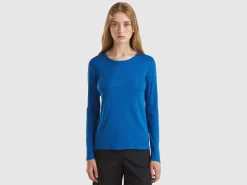 Long sleeve pure cotton t-shirt