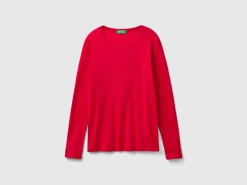 Long sleeve pure cotton t-shirt