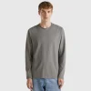 Long sleeve t-shirt in 100% cotton