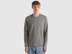 Long sleeve t-shirt in 100% cotton