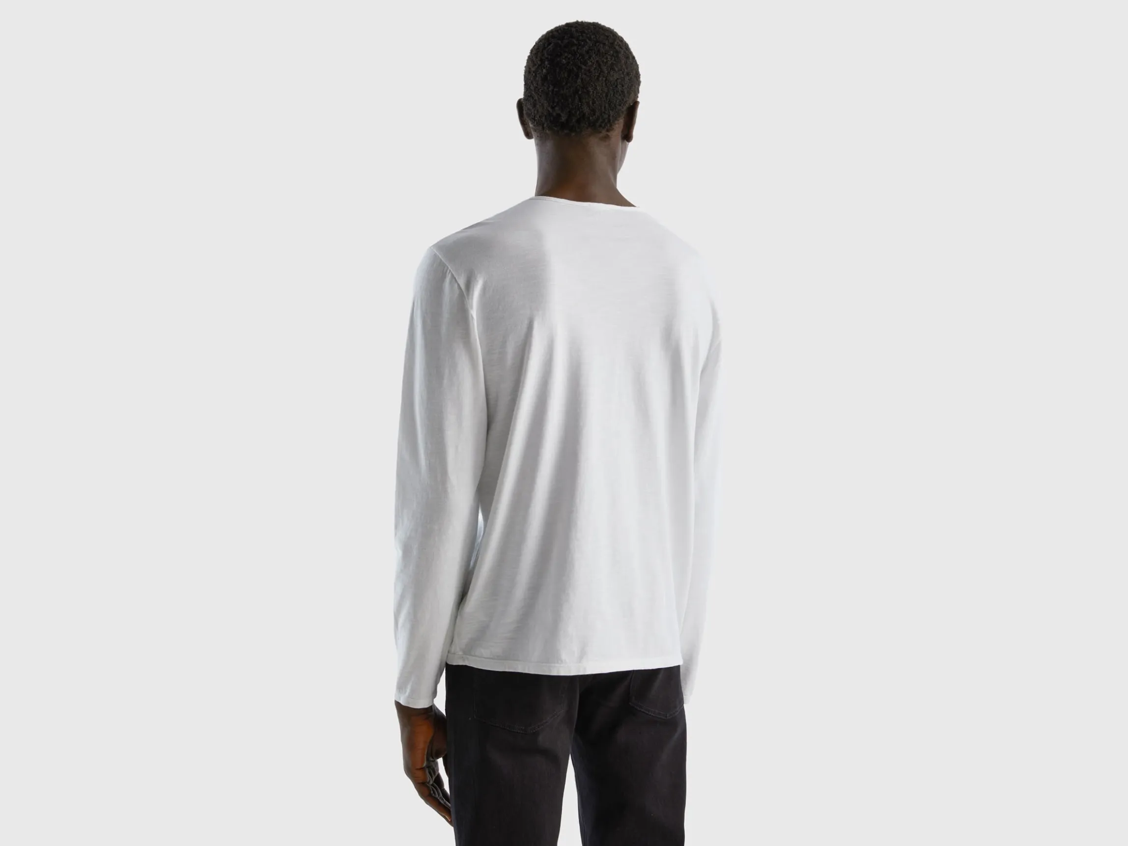 Long sleeve t-shirt in 100% cotton