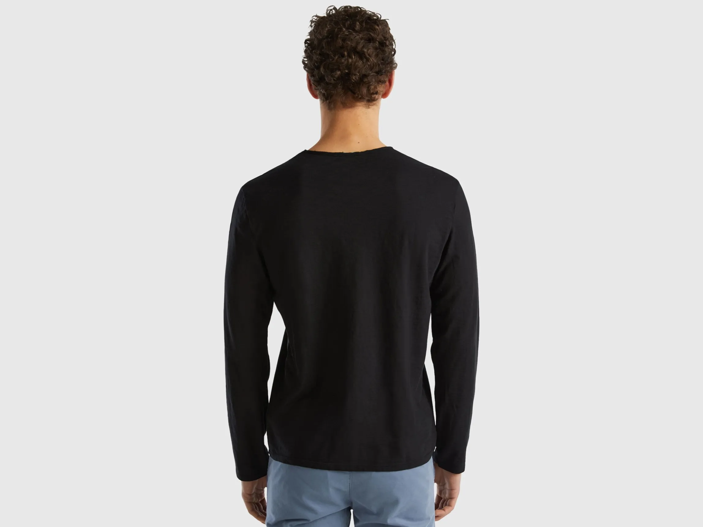 Long sleeve t-shirt in 100% cotton