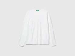 Long sleeve t-shirt in 100% cotton