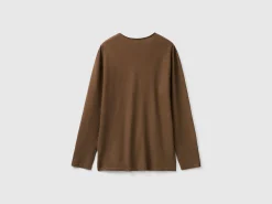 Long sleeve t-shirt in 100% cotton