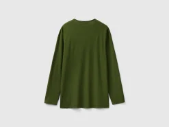 Long sleeve t-shirt in 100% cotton