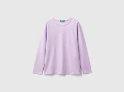 Long sleeve t-shirt in organic cotton