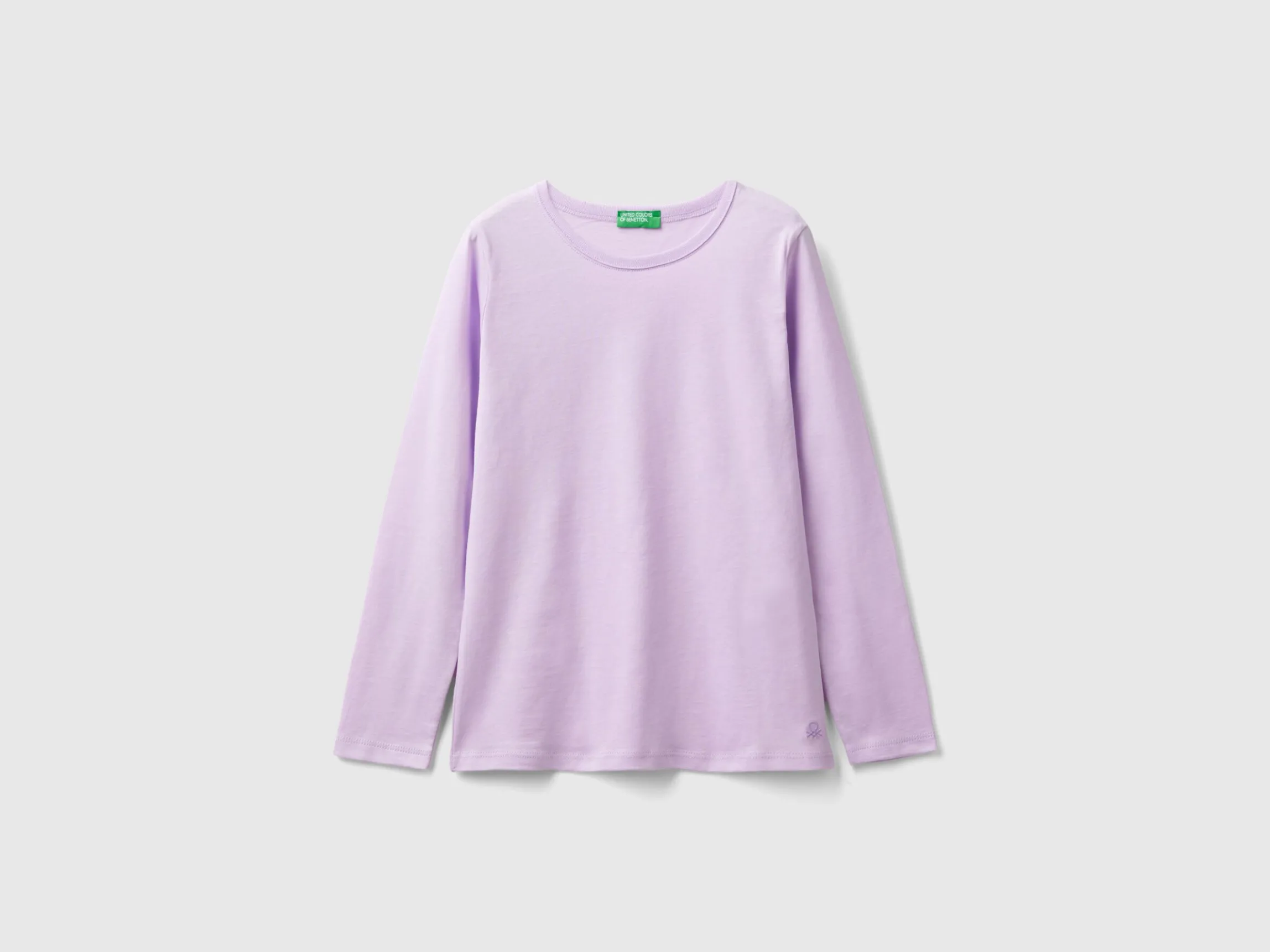 Long sleeve t-shirt in organic cotton