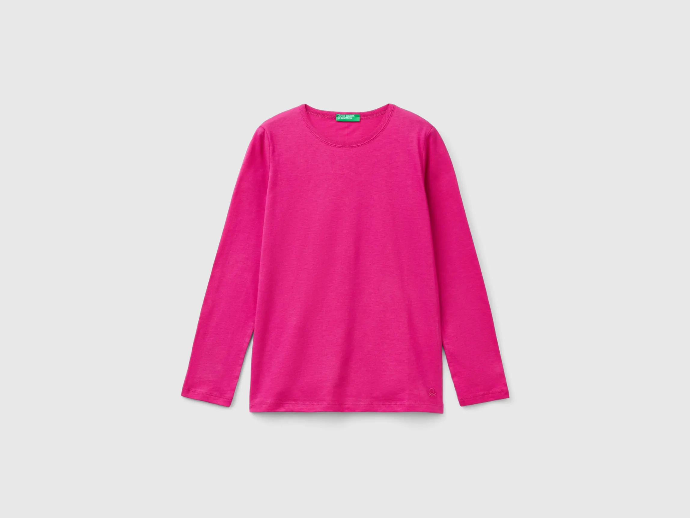 Long sleeve t-shirt in organic cotton