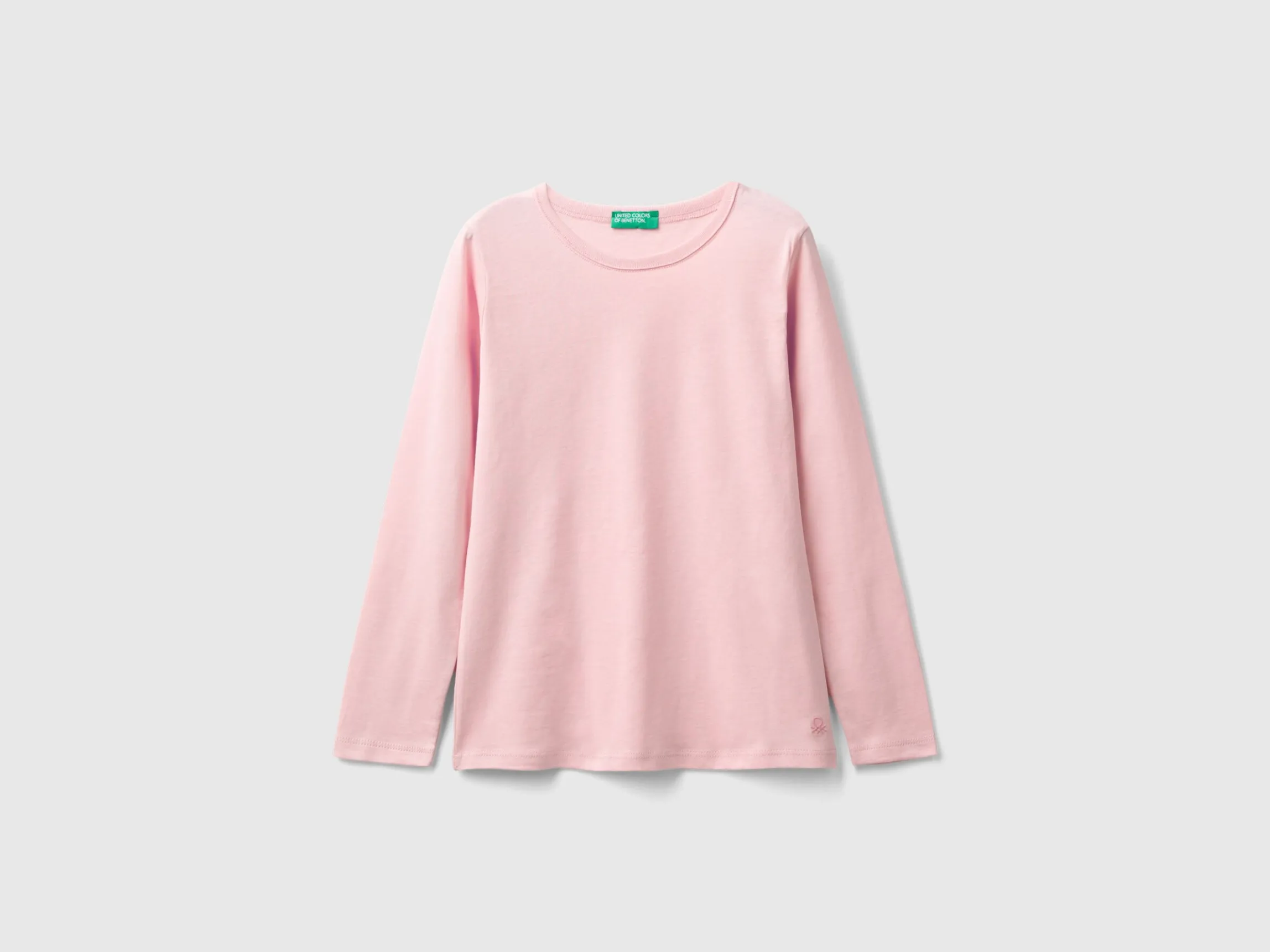 Long sleeve t-shirt in organic cotton