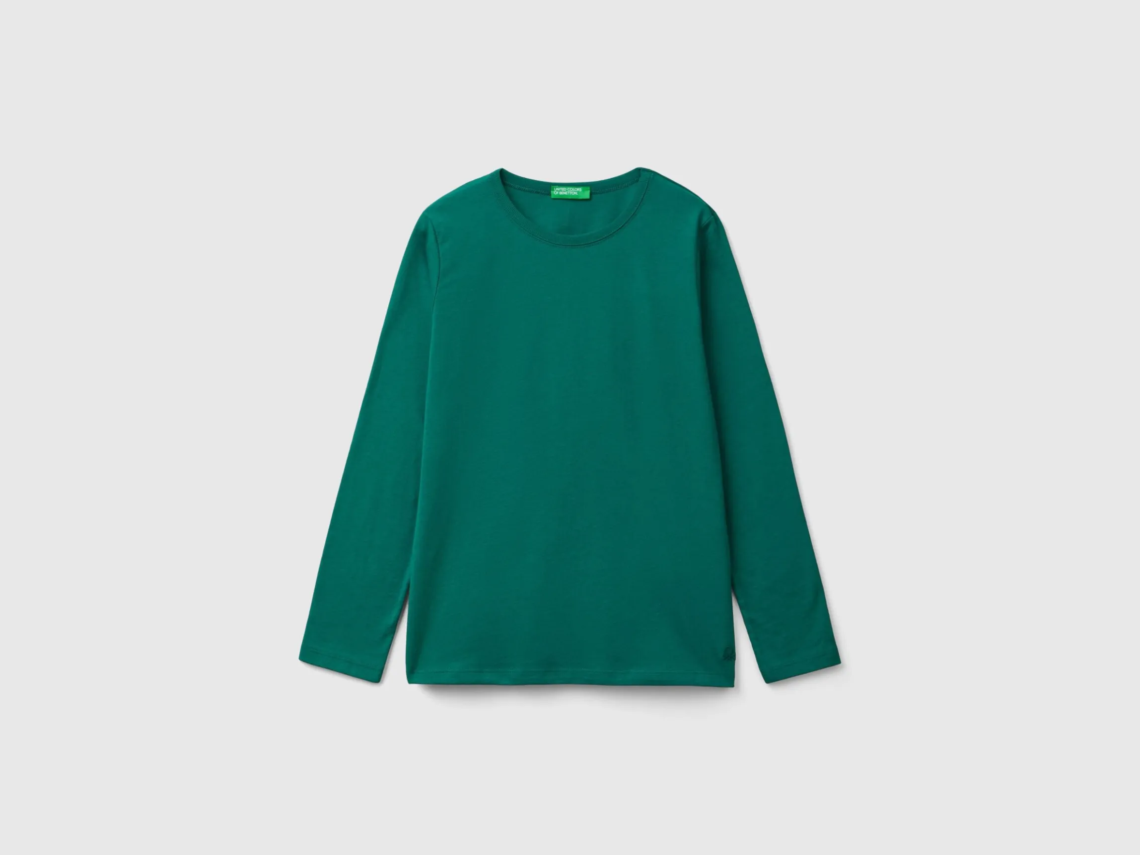 Long sleeve t-shirt in organic cotton