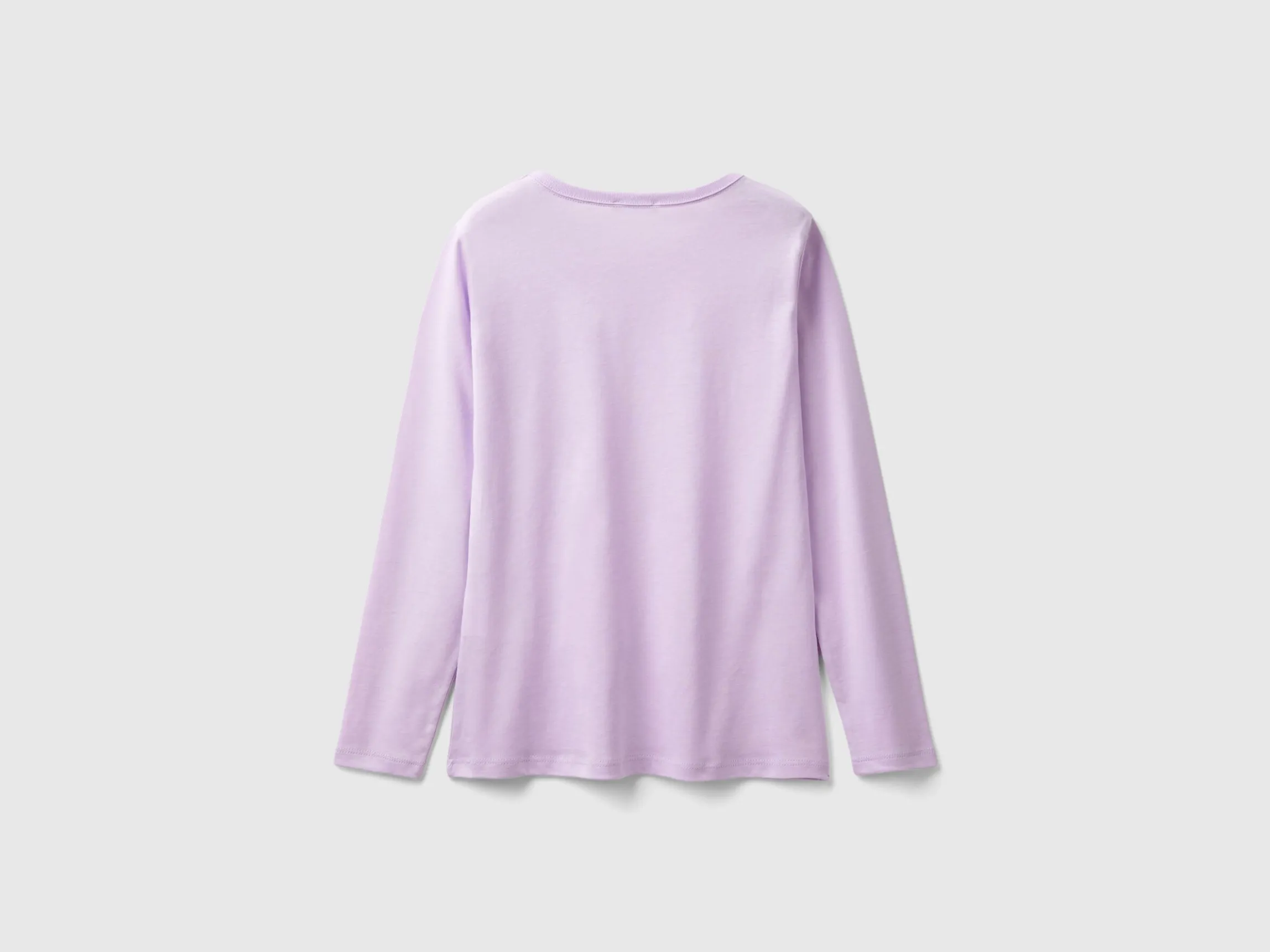 Long sleeve t-shirt in organic cotton