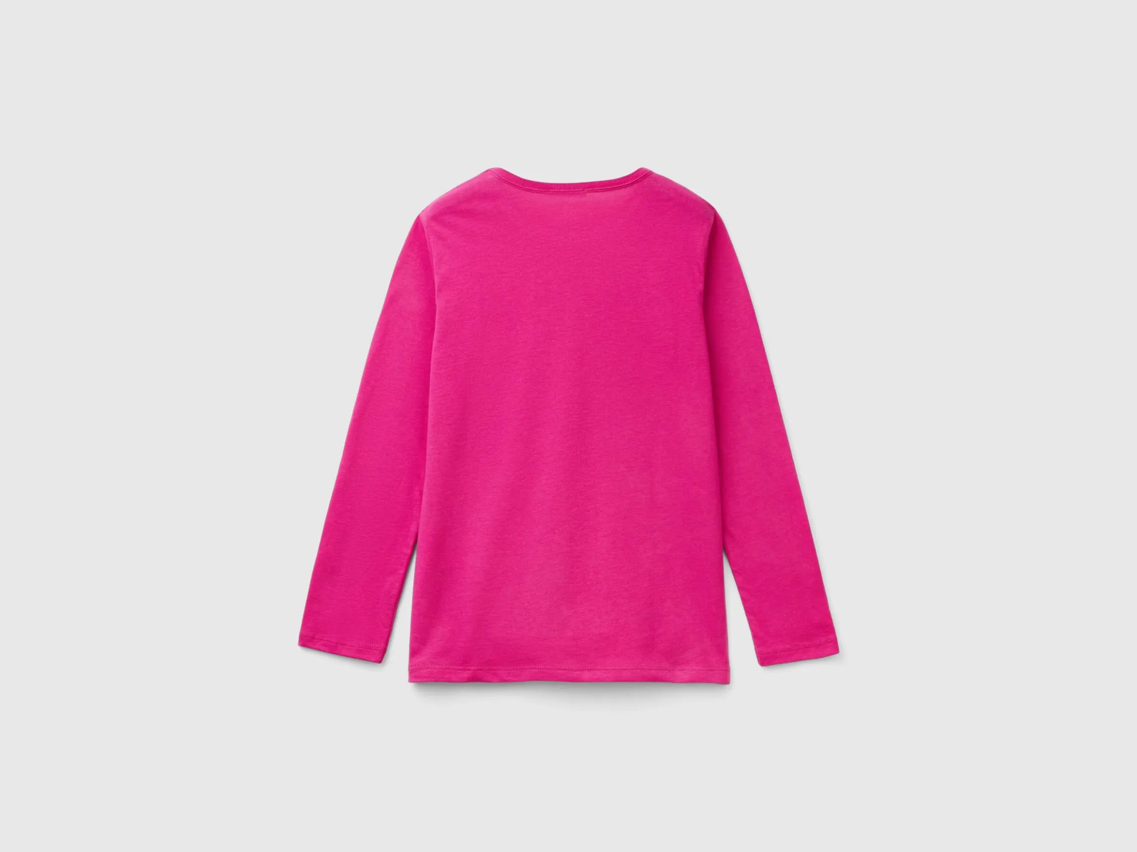 Long sleeve t-shirt in organic cotton
