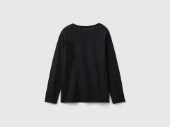 Long sleeve t-shirt in organic cotton