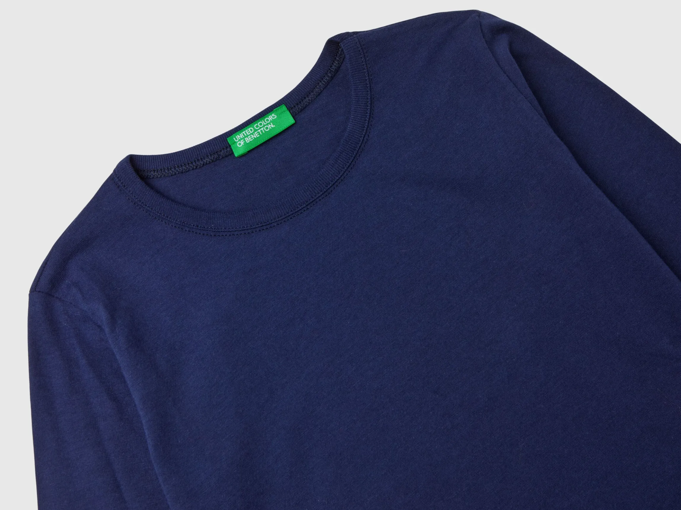 Long sleeve t-shirt in organic cotton
