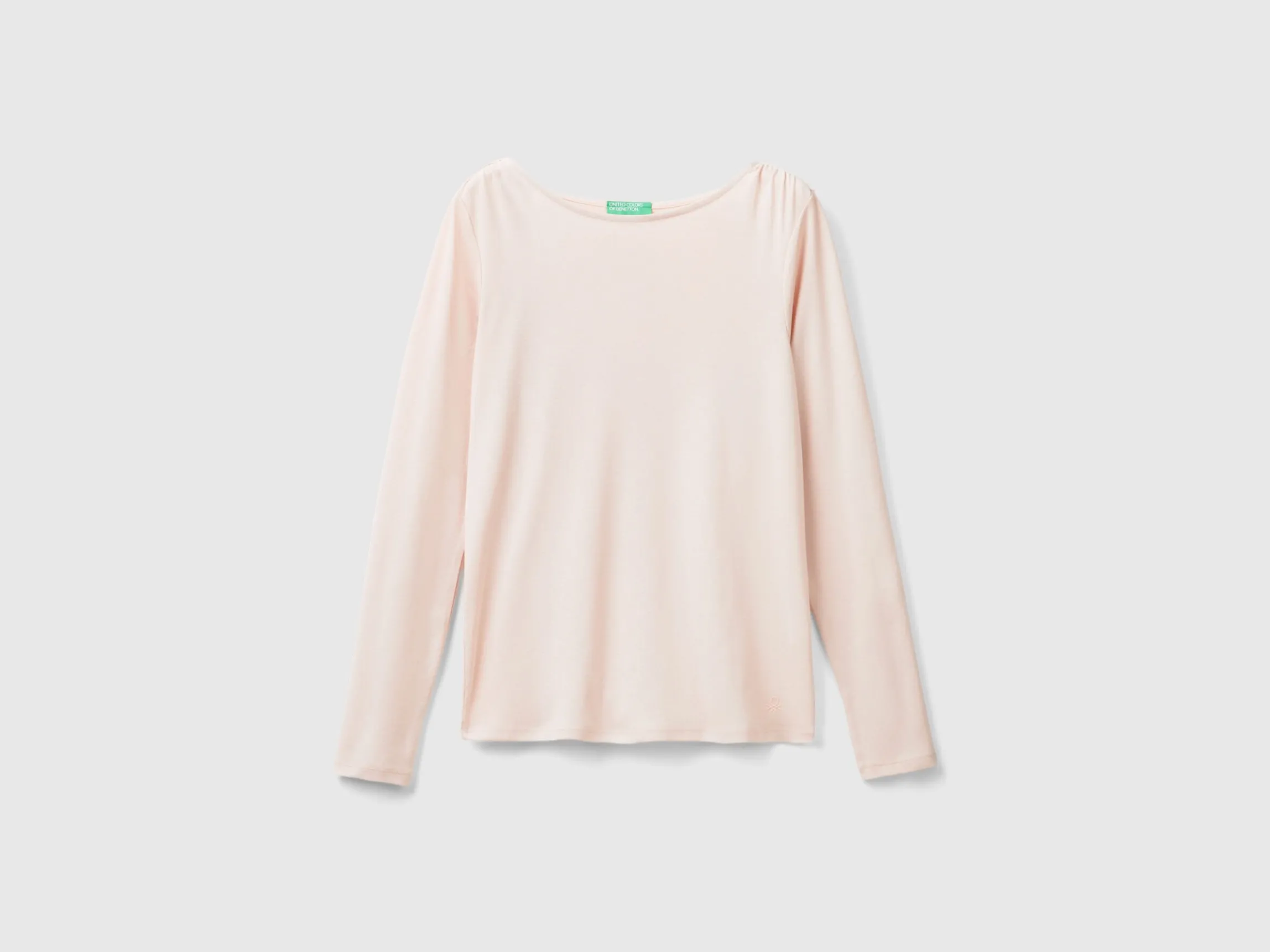 Long sleeve t-shirt in pure cotton