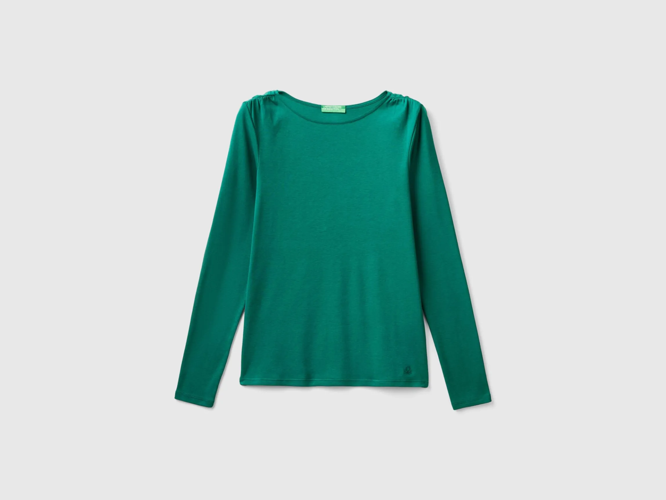 Long sleeve t-shirt in pure cotton