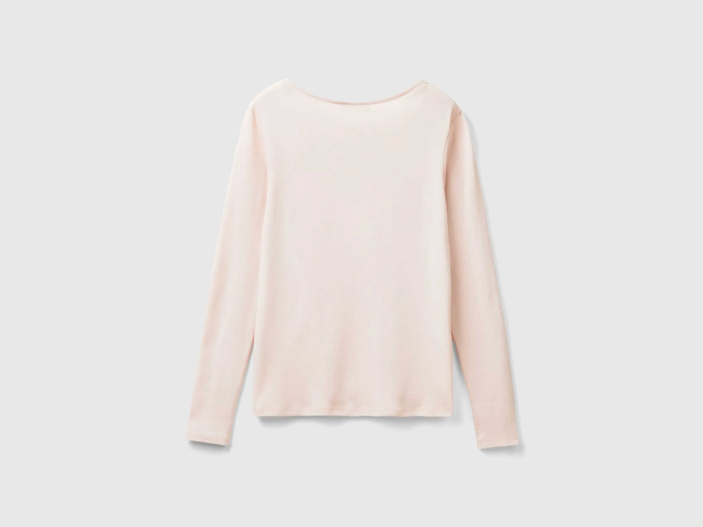 Long sleeve t-shirt in pure cotton