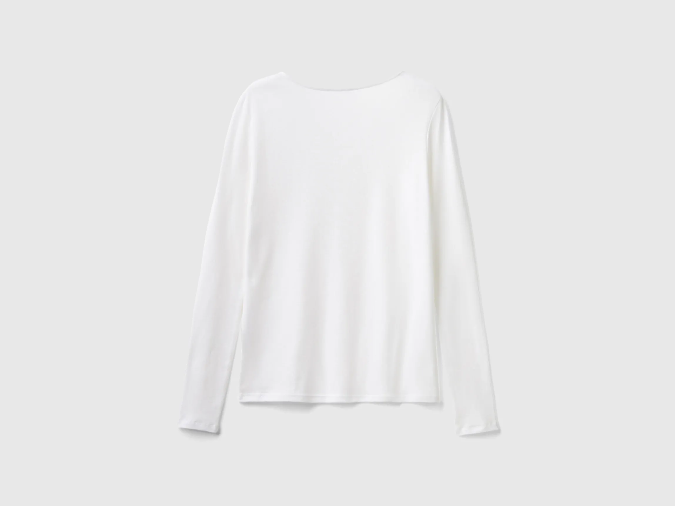 Long sleeve t-shirt in pure cotton