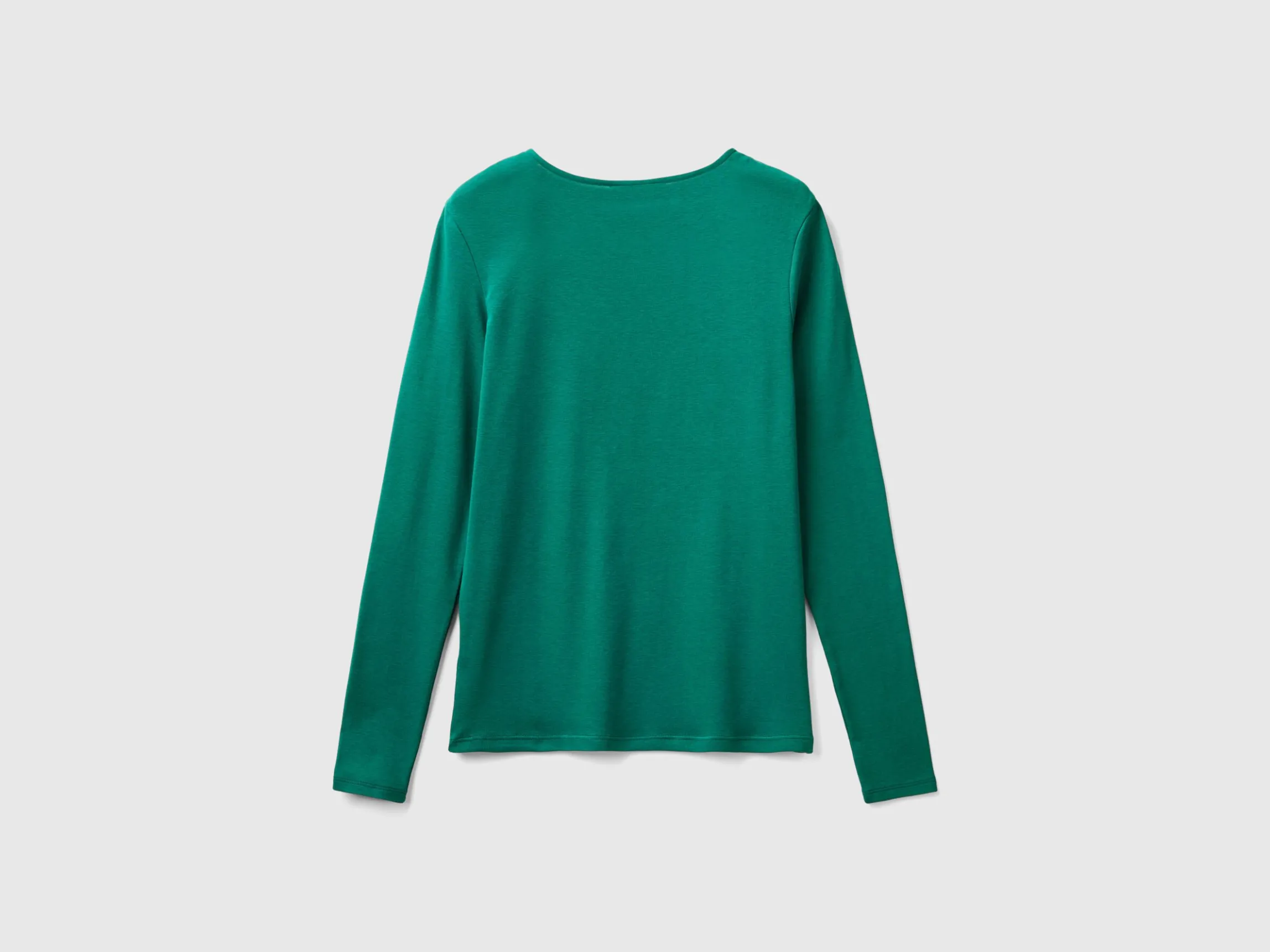 Long sleeve t-shirt in pure cotton