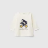Long sleeve t-shirt in warm organic cotton